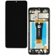 Дисплей для ZTE Blade A36, Blade A56, чорний, з рамкою, High Quality