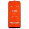 Закалене захисне скло для Realme 10 Pro 5G, сумісне з чохлами, Full Glue, без упаковки, чорний