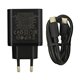 Зарядное устройство Hoco N75, с кабелем Type-C - Type-C, 1USB, 2Type-C PD 65W, черный