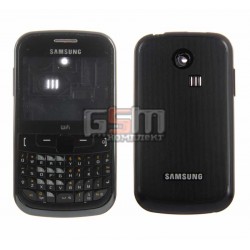Корпус для Samsung S3350, черный, high-copy
