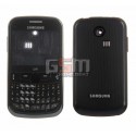 Корпус для Samsung S3350, High quality, чорний