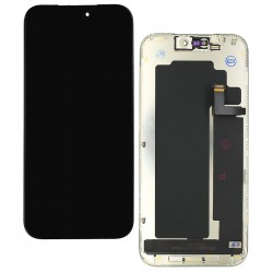 Дисплей для Apple iPhone 17 Pro Max, черный, с рамкой, High Quality, 120Hz ZY-OLED (без ошибки)
