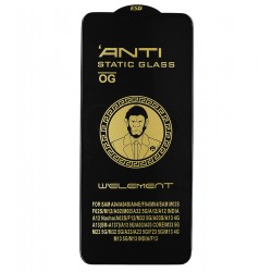 Защитное стекло для Vivo Y22s, Y22, Y21T (5G), Y21s, Y21G, Y21E, Y21A, 3D, Full Glue, черное