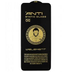 Защитное стекло для Vivo Y02s, Y01, Y51A, Y52s, Y52 (5G), Y12A, 3D, Full Glue, черное