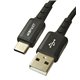 Кабель Type-C - USB, AceFast C1-04, 1.2 метра, чорний