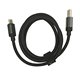 Кабель Type-C - USB, AceFast C20-04, 1.2 метра, чорний