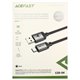 Кабель Type-C - USB, AceFast C20-04, 1.2 метра, чорний