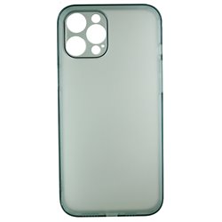 Чехол для Apple iPhone 12 Pro Max, Matt Protective, матовый, полупрозрачный полиуретан, синий