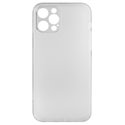 Чехол для Apple iPhone 12 Pro, Matt Protective, матовый, полупрозрачный полиуретан, белый