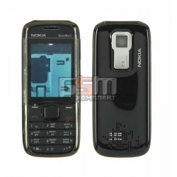 Корпус для Nokia 5130, черный, копия ААА, с клавиатурой
