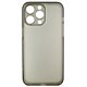 Чехол для Apple iPhone 15 Pro Max, Matt Protective, матовый, полупрозрачный полиуретан, черный