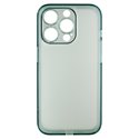 Чехол для Apple iPhone 15 Pro, Matt Protective, матовый, полупрозрачный полиуретан, синий