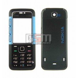 Корпус для Nokia 5310, копия AAA, синий, с клавиатурой