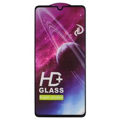 Защитное стекло для Huawei P30, сумісне з чохлами, Full Glue, чорний