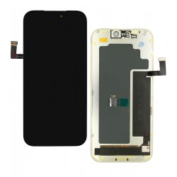Дисплей для Apple iPhone 17 Pro Max, чорний, з рамкою, High Copy, (OLED), DD-OLED, 120Hz