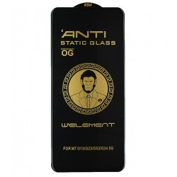 Защитное стекло для Motorola Moto G34 (5G), Moto G23, Moto G13, Moto G53 (5G), 3D, Full Glue, черное