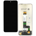 Дисплей для Xiaomi Poco M6 4G, Redmi 12, Redmi 13, Redmi 13 5G, Redmi 13x, Redmi Note 13R, черный, без рамки, оригинал (PRC), Tianma