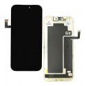 Дисплей для Apple iPhone 17 Pro Max, чорний, з рамкою, High Quality, (OLED), GX-OLED