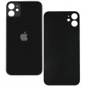 Задняя панель корпуса для Apple iPhone 11, черный, без снятия рамки камеры, Original (PRC), big hole