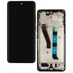Дисплей для Xiaomi Note 15 5G (Global 108MP), чорний, з рамкою, GXQC Service Pack Original