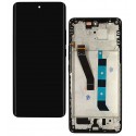 Дисплей для Xiaomi Note 15 5G (Global 108MP), чёрный, c рамкой, GXQC Service Pack Original