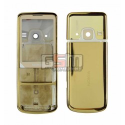 Корпус для Nokia 6700c, золотистый, high-copy
