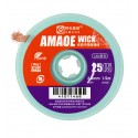 Оплетка для выпаивания Amaoe LAN-2515, ш. 2,5 мм, д. 1,5 м