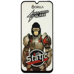 Защитное стекло для Xiaomi Redmi 15A, Full Glue, Gorilla Anti-Static, 0.3 мм, черное