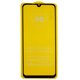 Загартоване захисне скло для Huawei Honor 9A, Y6p, сумісне з чохлами, Full Glue, без упаковки, чорне