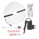 Светодиодная лента LED неоновая, RGB, 24V, IP 67, 5м, Bluetooth + пульт дистанционного управления (с блоком питания)