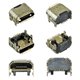 Конектор зарядки для China, 5 pin, micro-USB тип-B