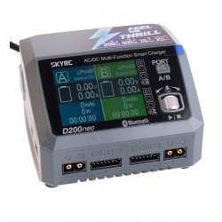 Зарядний пристрій SkyRC D200neo, оригінал, (SK-100196-01), AC 200W, DC 800W