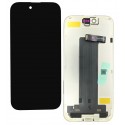 Дисплей для Apple iPhone Air, чёрный, с рамкой, High Quality, 120Hz DD-OLED