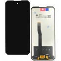 Дисплей для Oukitel WP56, черный, с сенсорным экраном (дисплейный модуль), High Quality