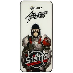 Защитное стекло для Motorola Moto EDGE 50 NEO, Full Glue, Gorilla Anti-Static, 0.3 мм, черное