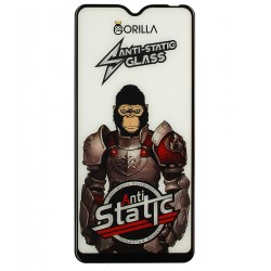 Захисне скло для Oppo A12 / A12S / A5S, Full Glue, Gorilla Anti-Static, 0.3 мм, чорне