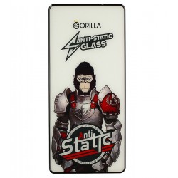 Захисне скло для Poco F6 / F6 Pro 5G / F5, Full Glue, Gorilla Anti-Static, 0.3 мм, чорне