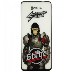 Захисне скло для Realme 14x 5G / 13 4G / 12x 5G / 12 5G / 11 5G / 11x 5G, Full Glue, Gorilla Anti-Static, 0.3 мм, чорне
