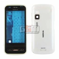 Корпус для Nokia C6-00, белый, high-copy