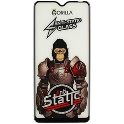 Захисне скло для Vivo Y93 / Y95 / Y91 / Y90 / Y91C / Y1S / U1, Full Glue, Gorilla Anti-Static, 0.3 мм, чорне