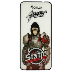 Захисне скло для Xiaomi Redmi 15 4G / Redmi 15 5G, UA version, Full Glue, Gorilla Anti-Static, 0.3 мм, чорне