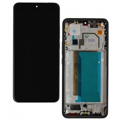 Дисплей для Xiaomi 13T, 13T Pro, Redmi K60 Ultra, чорний, з рамкою, оригінал (PRC), 2306EPN60G, 23078PND5G, 23078RKD5C