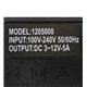 Блок питания Model 001 с регулировкой напряжения и цифровым индикатором 3–12V / 5A, EU 220V