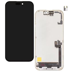 Дисплей для Apple iPhone 17, черный, с рамкой, High Copy, (OLED), DD-OLED hard