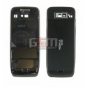 Корпус для Nokia E52, чорний, China quality ААА
