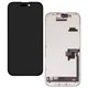 Дисплей для Apple iPhone 16 Pro, черный, с рамкой, Wextom, High Quality, без ошибки, (OLED) soft, Diagnosable, 120Hz