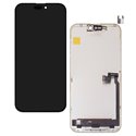 Дисплей для Apple iPhone 16 Pro Max, чорний, з рамкою, High Copy, без мікросхеми, (OLED), DD-OLED soft, 120Hz