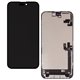 Дисплей для Apple iPhone 16 Plus, чёрный, с рамкой, China Quality, (TFT), ZY, LTPS FHD