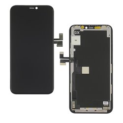 Дисплей для Apple iPhone 11 Pro, черный, с рамкой, High Copy, без упаковки, (OLED), GX OEM hard