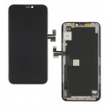 Дисплей для Apple iPhone 11 Pro, черный, с рамкой, High Copy, без упаковки, (OLED), GX OEM hard